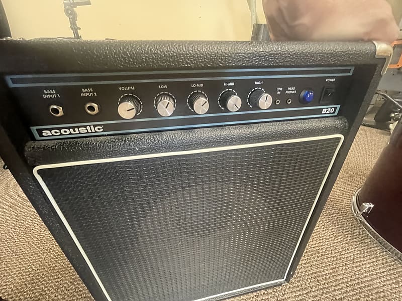 ACOUSTIC B20 BASS AMP B20 2008 - BLACK | Reverb