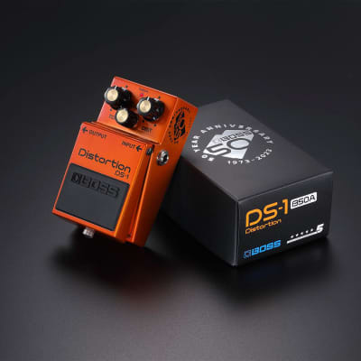 Boss 50th Anniversary DS-1 Distortion (DS-1-B50A) Guitar Pedal for sale