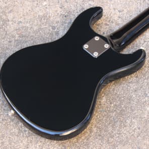 1995 Mosrite Mini MIJ Rare Electric Travel Short Scale Guitar (Black) image 6