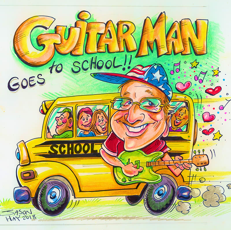 Guitar Man Guitar Man Goes To School image 1
