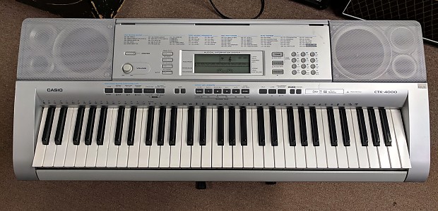 61鍵　CASIO CTK-4000 Casio CTK-4000 Keyboard, 61-Key | zZounds