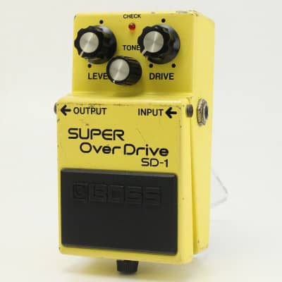 86年製　BOSS SD-1 SUPER Over Drive 日本製　美品！ BOSS Super OverDrive SD-1 Guitar Effects Japan | eBay