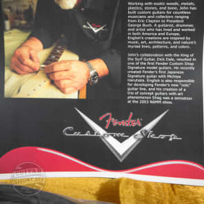 Fender 2004 Masterbuilt John English Telecaster Thinline - Pine/Leather image 21