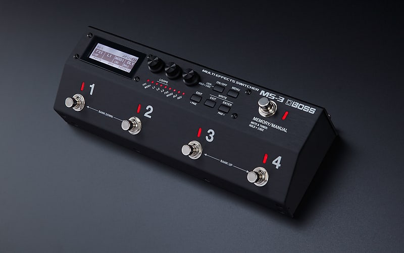 New Boss MS-3 Multi-Effects Switcher, Take Your Rig to the Next
