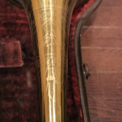 Vintage USA Made Elkhart Trombone image 25