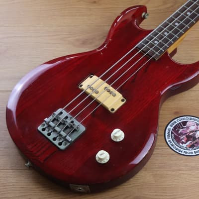 1983 Aria Pro II Japan CSB-380 Cardinal Bass (Made in Japan