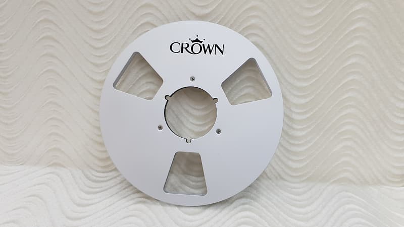 Crown 10.5 Anodized Aluminum metal take up reel for Reel-to-Reel
