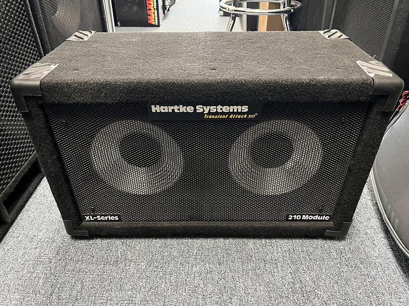 Harte XL Series 210  Module 2x10" Bass Cabinet - black 8ohm image 1
