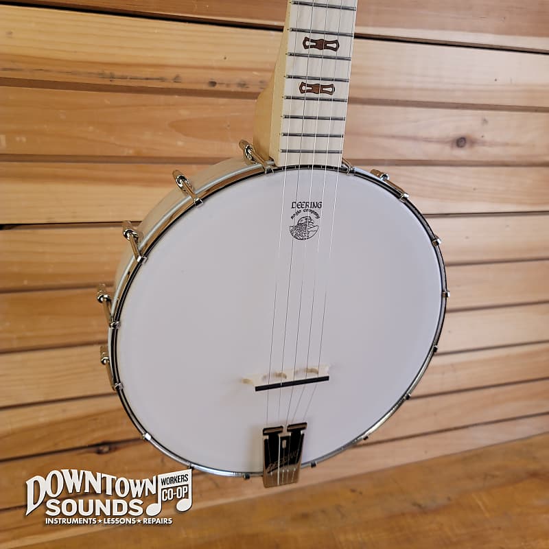 Made in USA Deering Goodtime 5-String Open Back Banjo with Superior Hard Case image 1