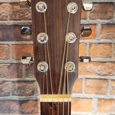 Fender DG-10CELH Left-Handed Acoustic-Electric Guitar Natural image 4
