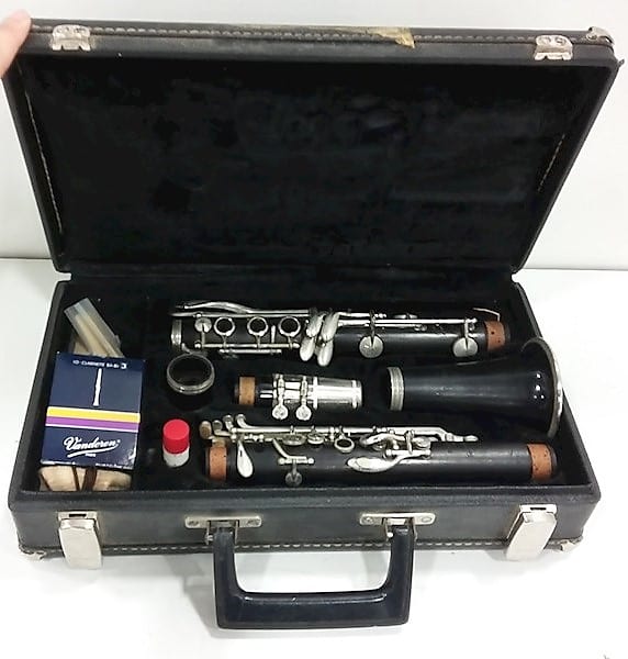 Noblet Normandy 10 Paris Wood Soprano Clarinet, France, Brown Stained Wood image 1