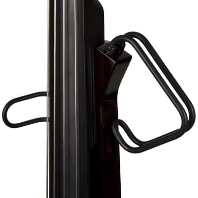 STAGG Metal Black Electric Double Bass with Gigbag Plus 1/4" Output Jack EUB Electric Upright Bass image 9