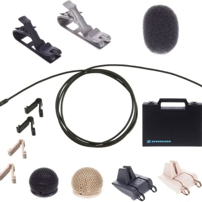 Sennheiser MKE2-P-K Lavalier Condenser Microphone - MKE2-P KIT
