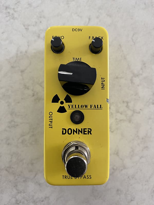 Donner Yellow Fall Analog Delay Yellow Reverb Canada