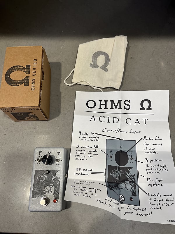 2021 Ohms Acid Cat w/Box | Reverb