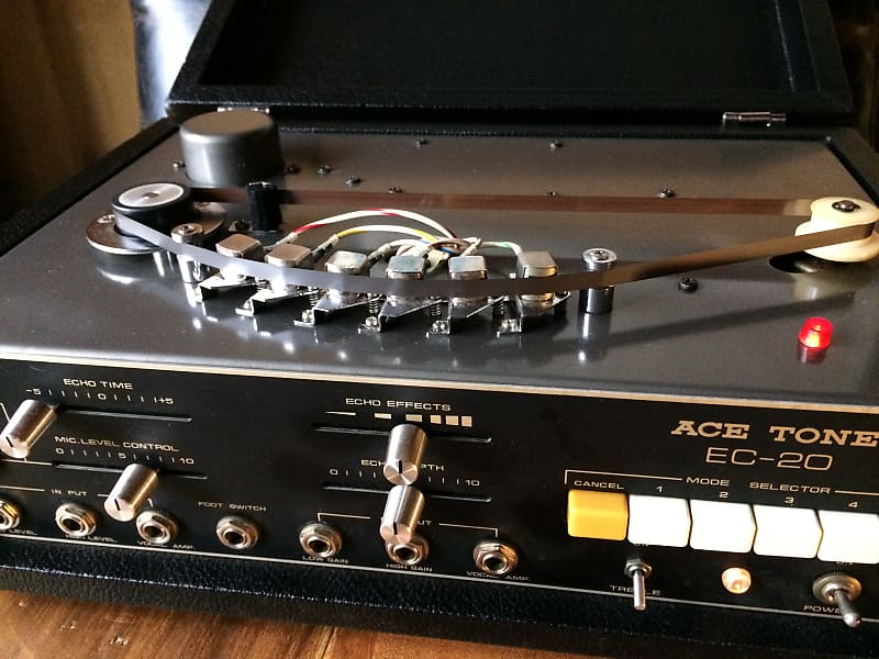 Ace Tone EC-20 Echo Chamber- tape echo 1970s black /gold