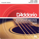 D'Addario EJ17 Acoustic Guitar Strings Phosphor Bronze Medium 13-56