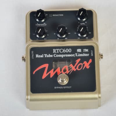 Reverb.com listing, price, conditions, and images for maxon-rtc600-real-tube-compressor-limiter