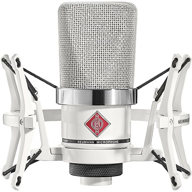 Neumann TLM 102 White Edition Limited-Run Condenser Studio Microphone image 1