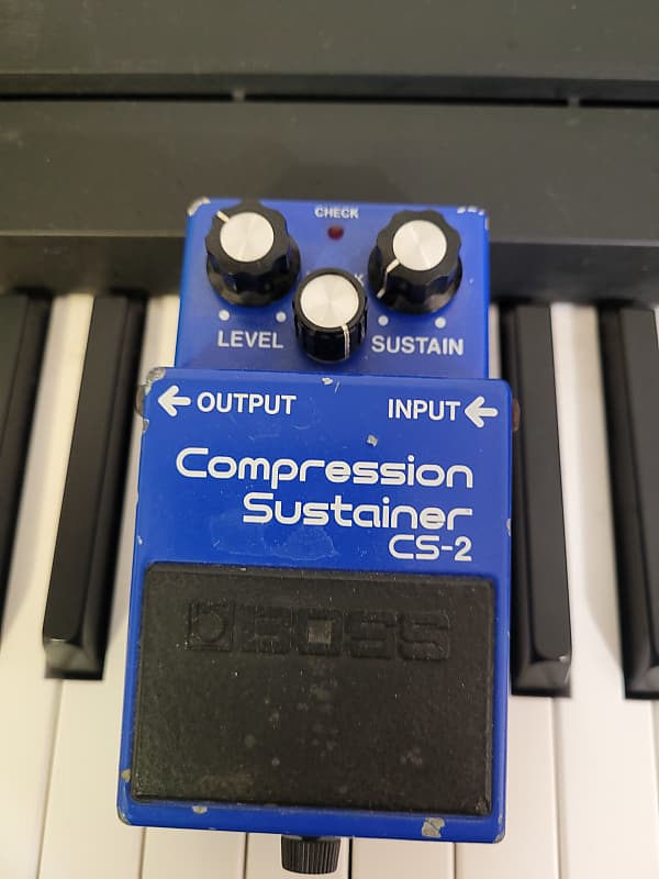 Boss CS-2 Compression Sustainer (Black Label) 1981 - 1986 - Blue