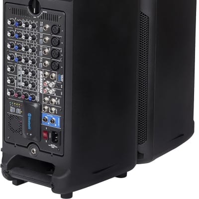 Samson Expedition XP800 All-In-One 800 Watt Portable PA System with 8-Channel Mixer,Black image 5