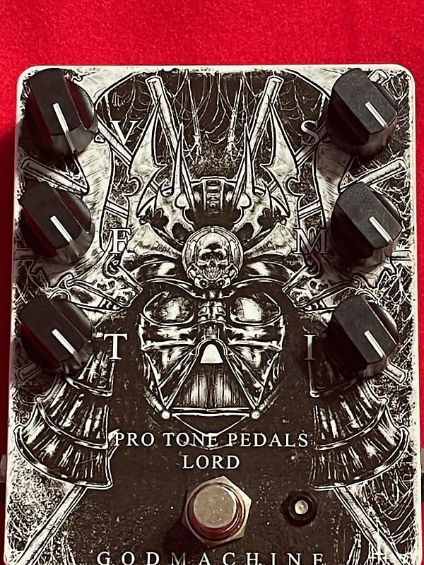 Pro Tone Pedals Godmachine Lord 2021 - Black/White Vader