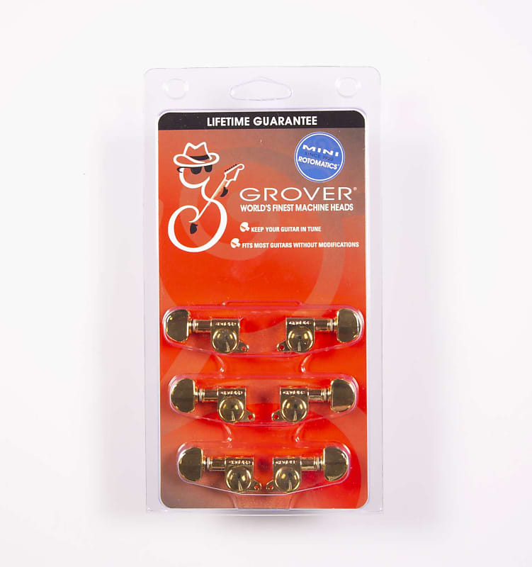 Genuine Grover Mini Rotomatic Gold 3x3 Reverb