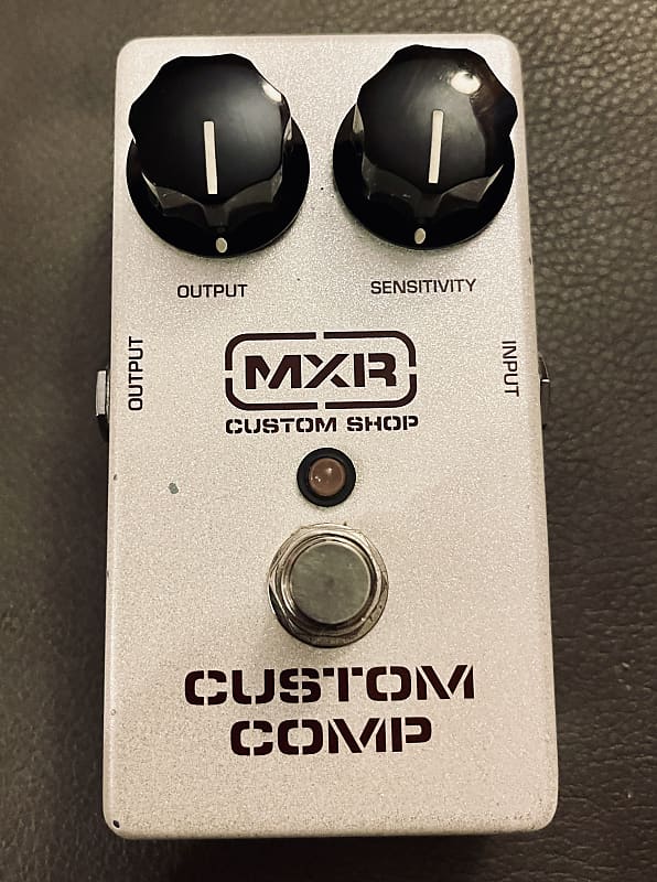 MXR Custom Comp 2010-2012 - White with metal flake | Reverb