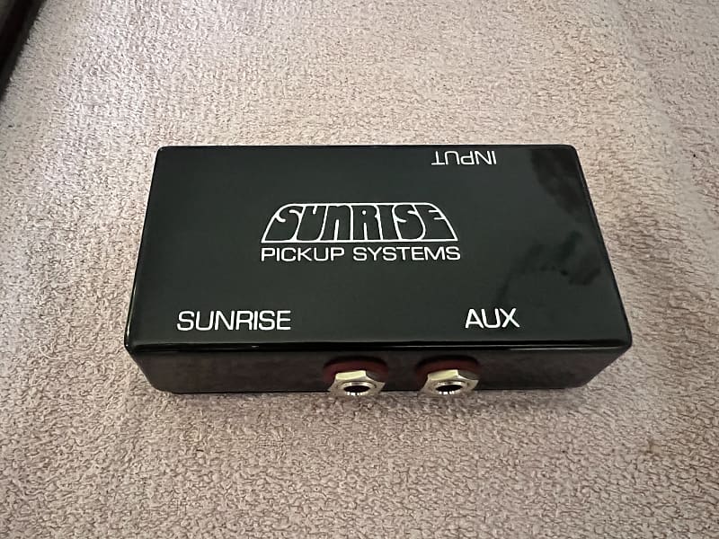 Sunrise SB1 Preamp 2005 - Black | Reverb Portugal