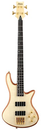 Schecter Stiletto Custom 4 String Bass Natural image 1