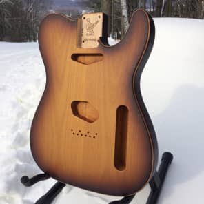 warmoth telecasterボディー　ジャンク Warmoth Telecaster Body - One Piece Swamp Ash 2023 - Nitro