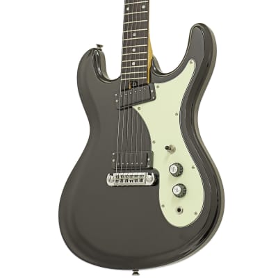 Aria DM-206-BK DM Series Basswood Body Maple Neck Rosewood Fingerboard 6-String Electric Guitar image 3