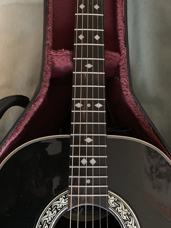Ovation 1712 Custom Balladeer 1988 (aprox) Black | Reverb