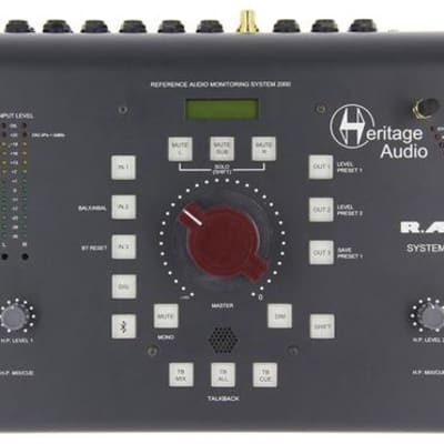 Heritage Audio RAM System 2000 Desktop Monitor Controller with Bluetooth