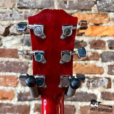 Carlo Robelli CBW4134CR Acoustic Guitar (2000s - Cherry Red) image 10
