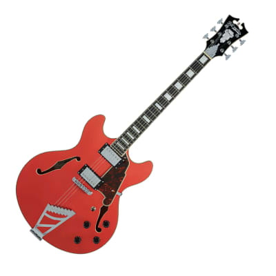 D'Angelico Premier DC w/ Stairstep Tailpiece - Fiesta Red image 1