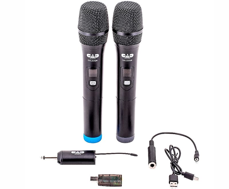 CAD GXLD2QM Handheld Wireless Microphone System image 1