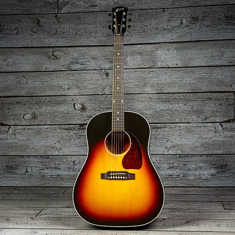 Gibson J-45 Standard Red Spruce Exclusive - Tri-Burst | Reverb