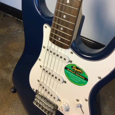 Squier Bullet Strat 2004 Navy Blue | Reverb