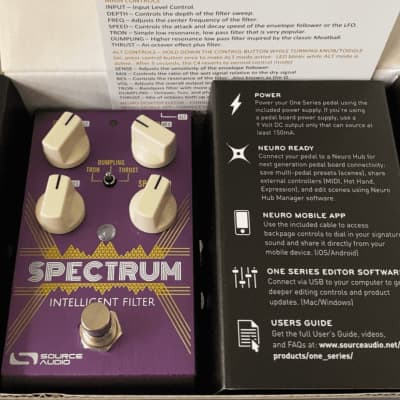 Reverb.com listing, price, conditions, and images for source-audio-spectrum-intelligent-filter