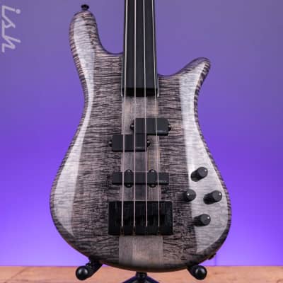 Spector USA NS-2 Fretless 4-String Bass Super Faded Black for sale