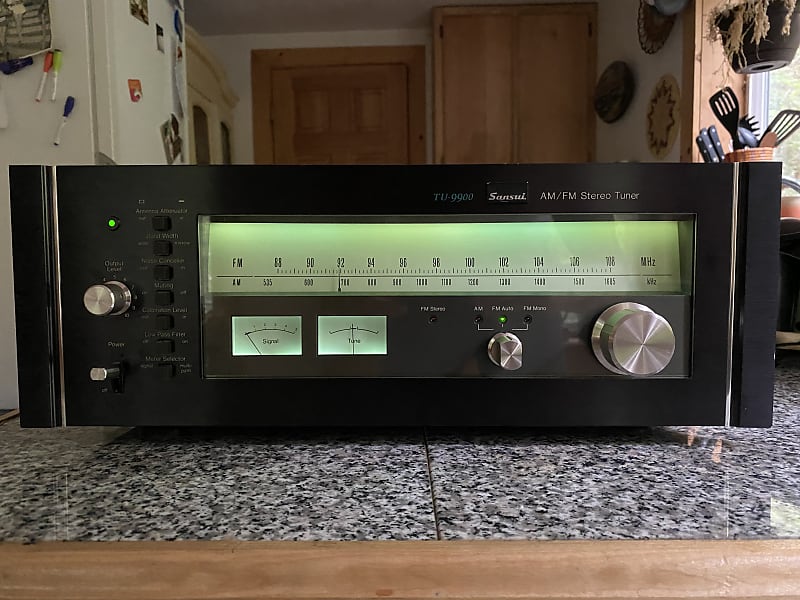 LED化！SANSUI TU-1500 サンスイ 山水 チューナー tuner - オーディオ機器