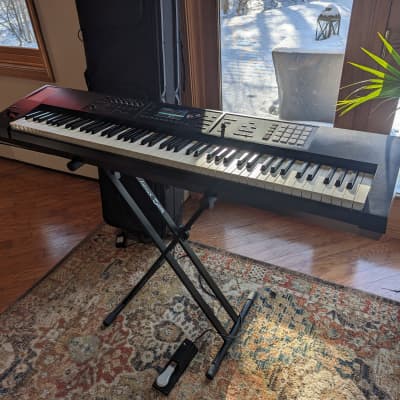 Roland FA-08 88-Key Music Workstation w/SKB case, stand and pedal