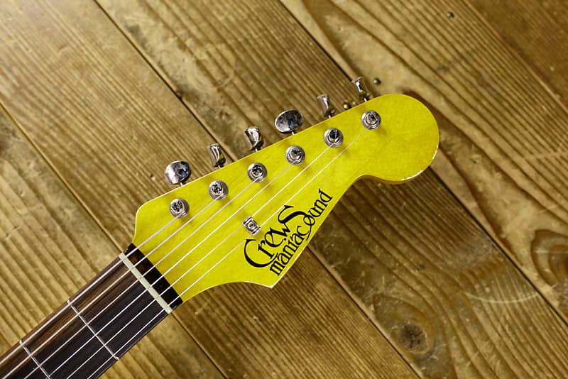 【半額】 VINTAGE (MIJ) Sound Maniac Crews LINE w/K&T Aged SLAB ST-60 ギター