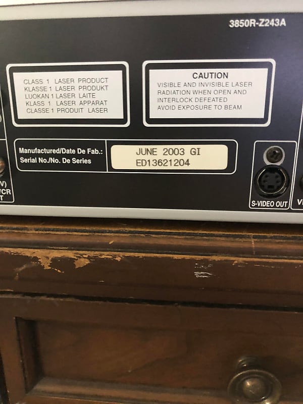 Toshiba SDV290U dvd / vhs/ CD Player Deck Recorder vcr Reverb