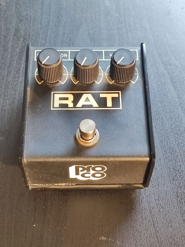 ProCo RAT 2 (Flat Box) - mid-80s - LM308n Chip - Black