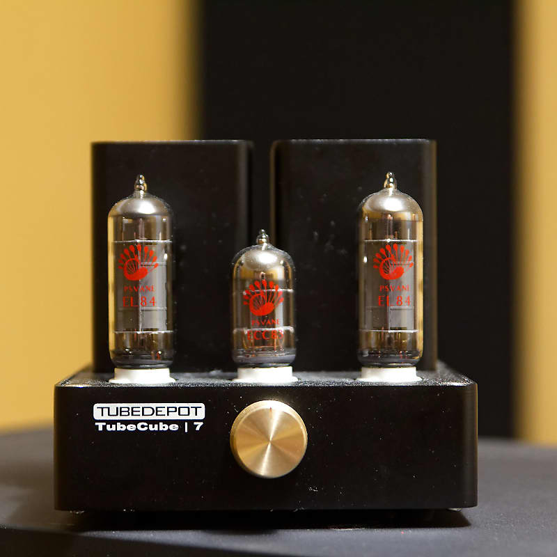 Tubedepot Tubecube 7 Stereo Vacuum Tube Speaker Amplifier Reverb