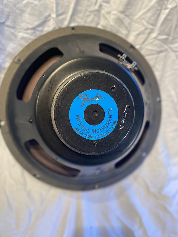 Fender Special Design 12 inch 8 Ohm Vintage Blue Label 1980-2000