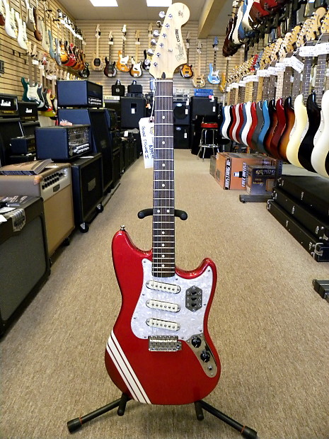 Fender Cyclone II Red White USED w Gig Bag