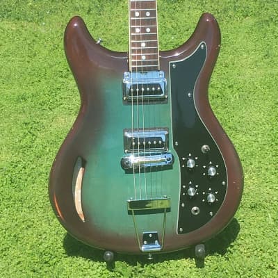 Kustom K 200 Late '60's SEE DETAILS! Cool guitar, GREAT DEAL! psychedelic WINEBURST (please read all image 2